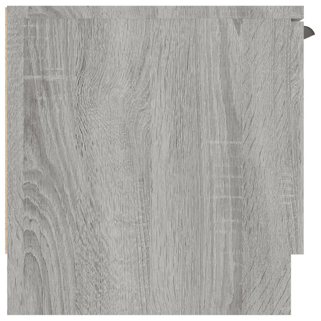 Mobile TV Grigio Sonoma 102x35x36,5 cm in Legno Multistrato 817082