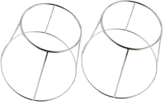 Display Stand per Torta - Servizio per Cupcake - Tray Circolare - 2 Pezzi