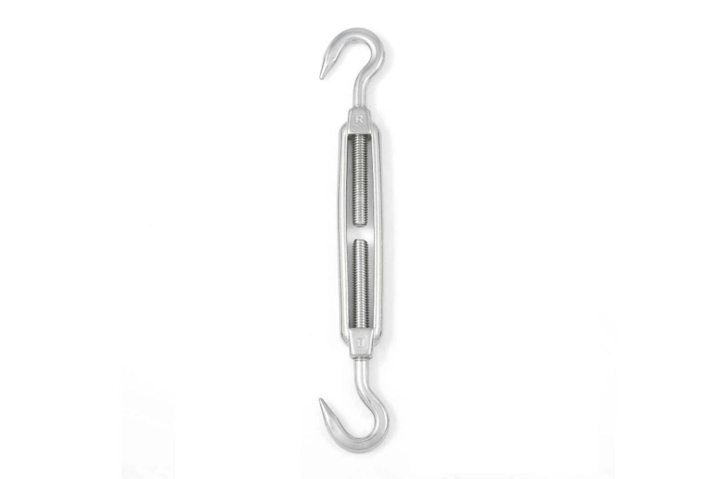 Tenditore Zincato 2 Ganci Diametro 6 Mm Set 5 Pezzi - Masidef