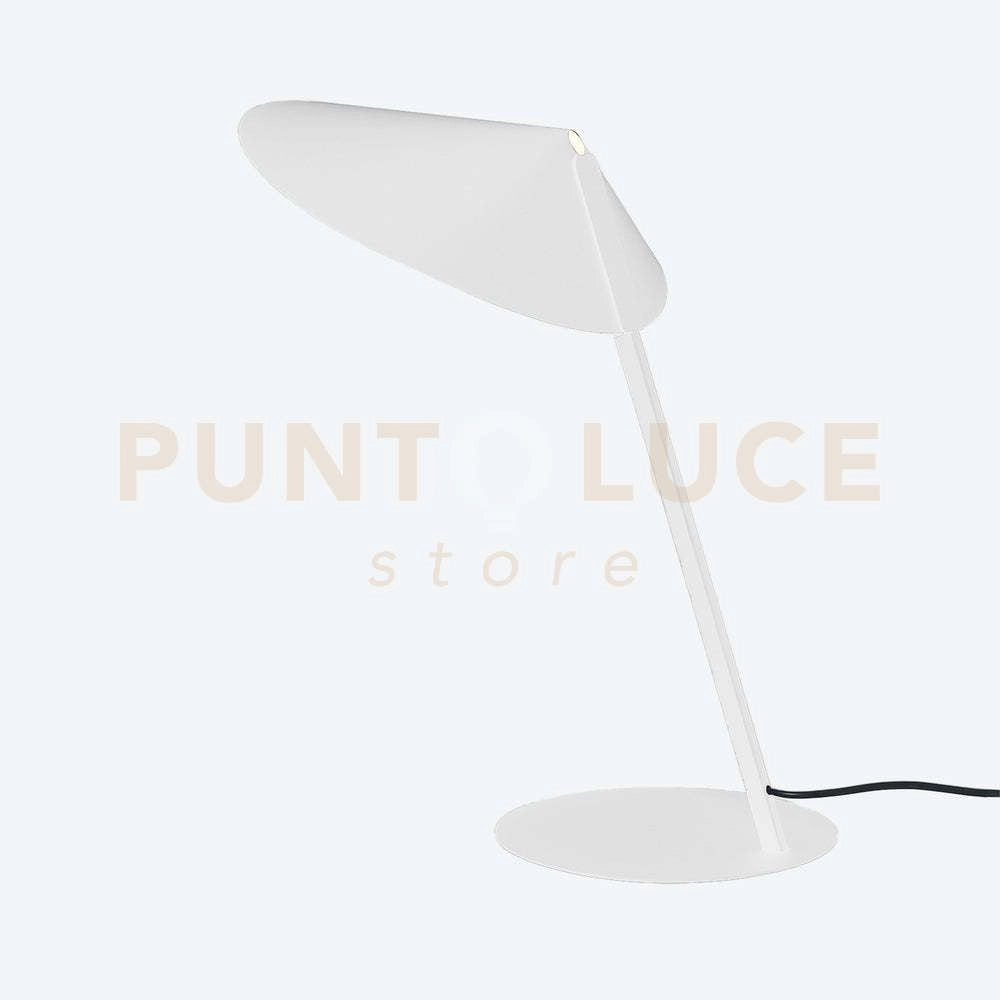 LAMPADA DA TAVOLO GONG WORK 1 LUCE ATTACCO G9 BIANCO