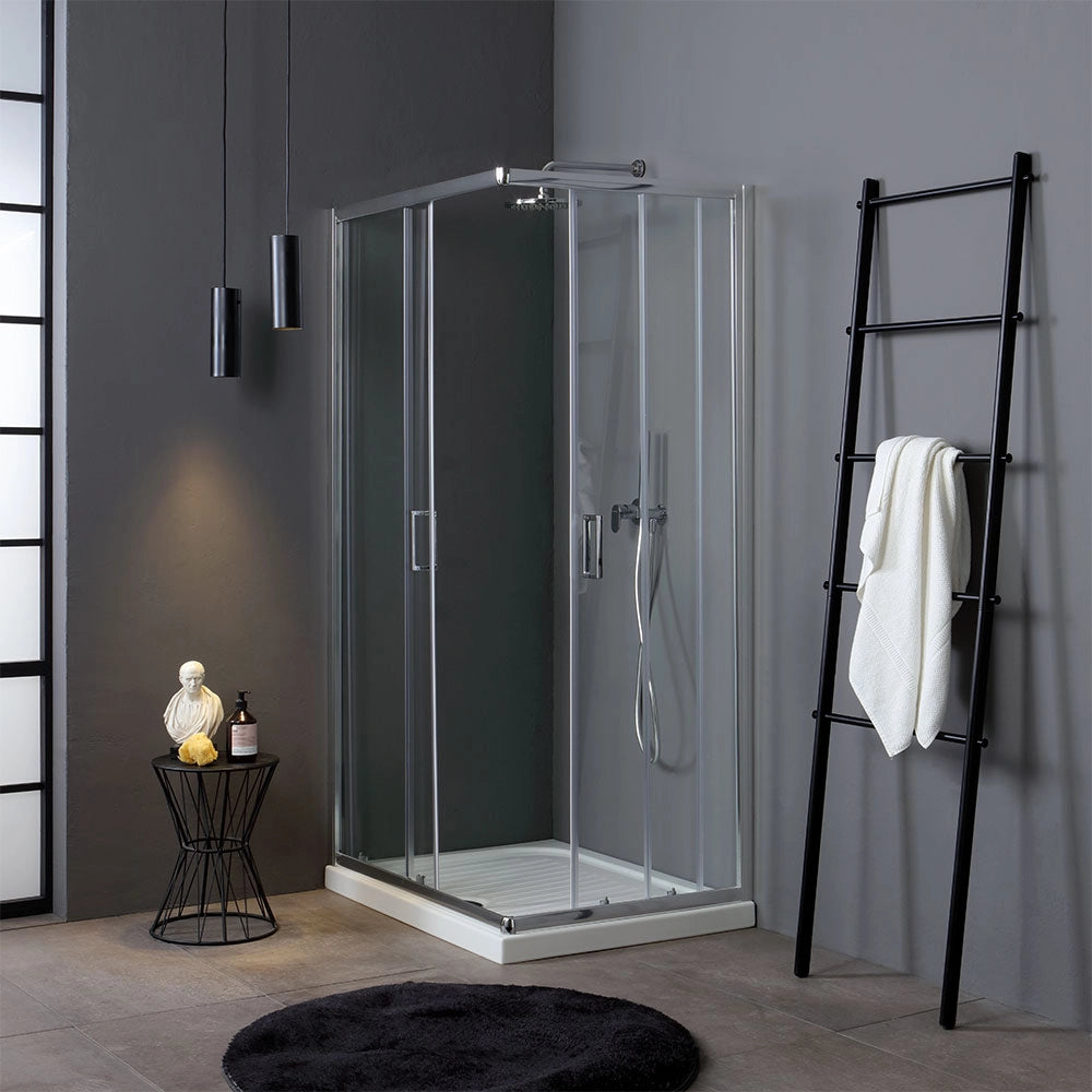 Cabina doccia economica 70x90 cromato