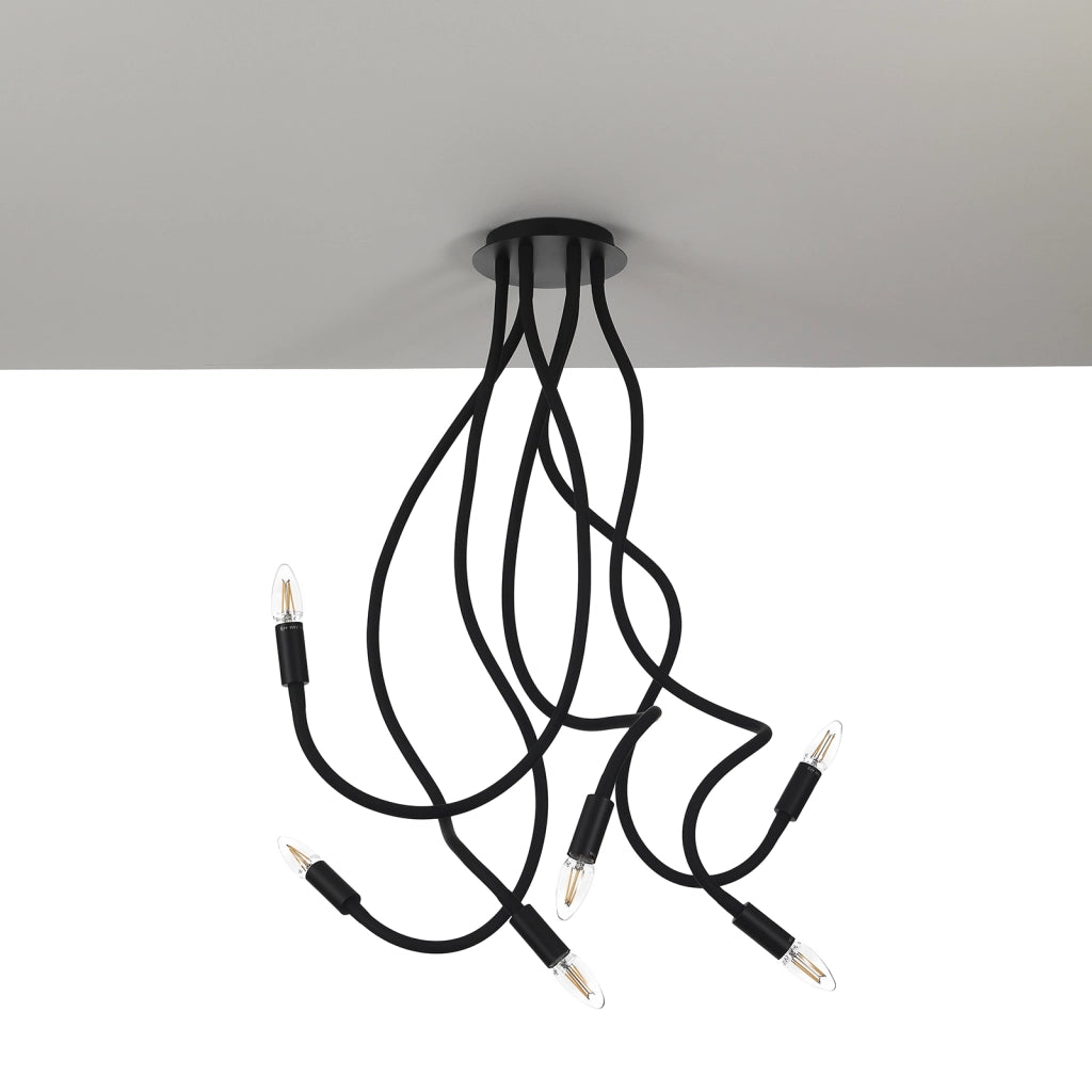Lampadario ORIX nero