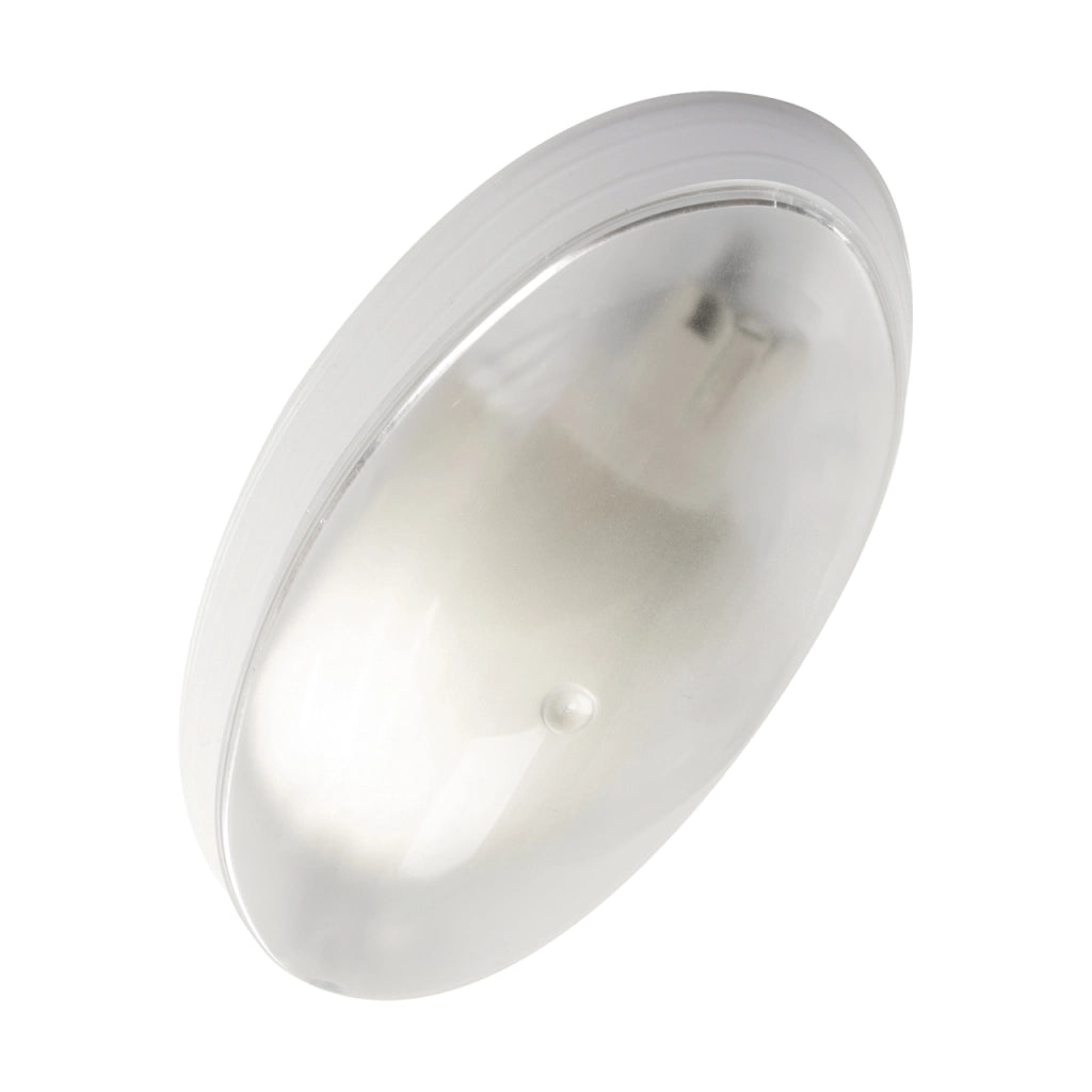 Plafoniera Struhm FLER ovale bianca E27 15W 1 luce