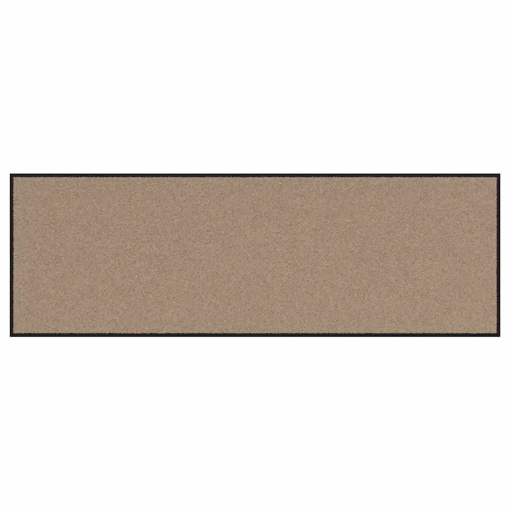 Tappetino Altro Beige e Nero 60 x 180 cm Polipropilene e vinile 4100785