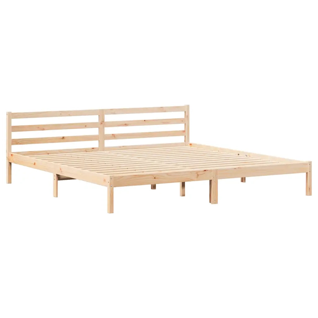 Struttura del letto-Giroletto Marrone 225,5 x 205,5 x 69,5 cm