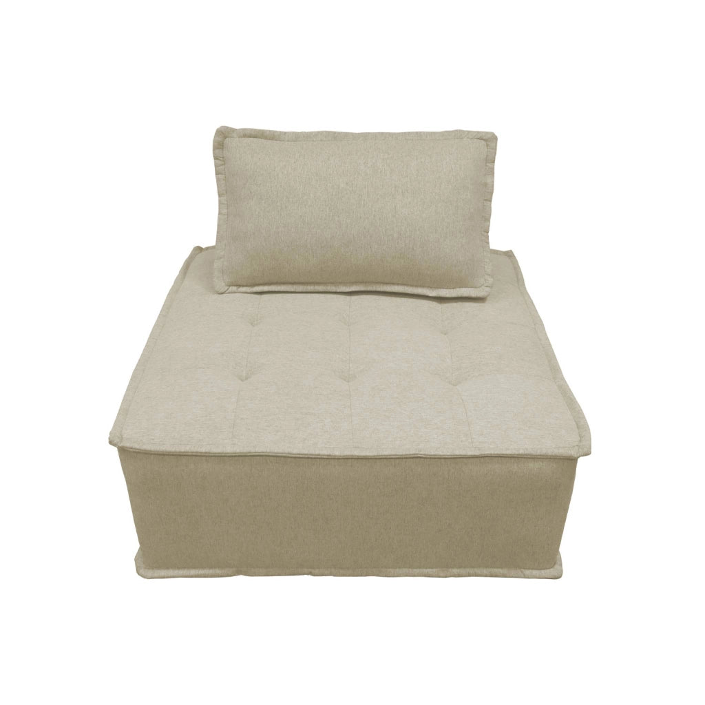 Modulo per divano modulare, 1 posto, beige