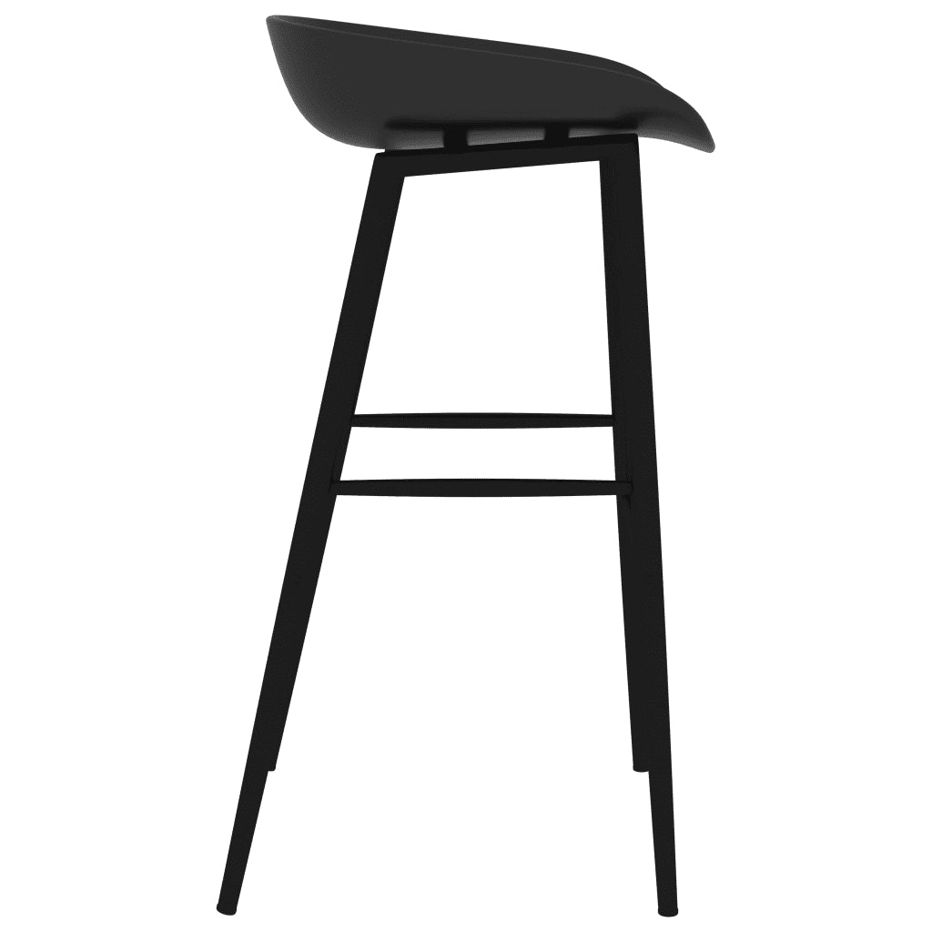 Set da Bar 7 pz Bianco e Nero 3057423