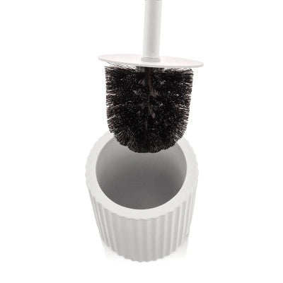 Set accessori bagno 3 pezzi in ceramica bianco soft touch Spring