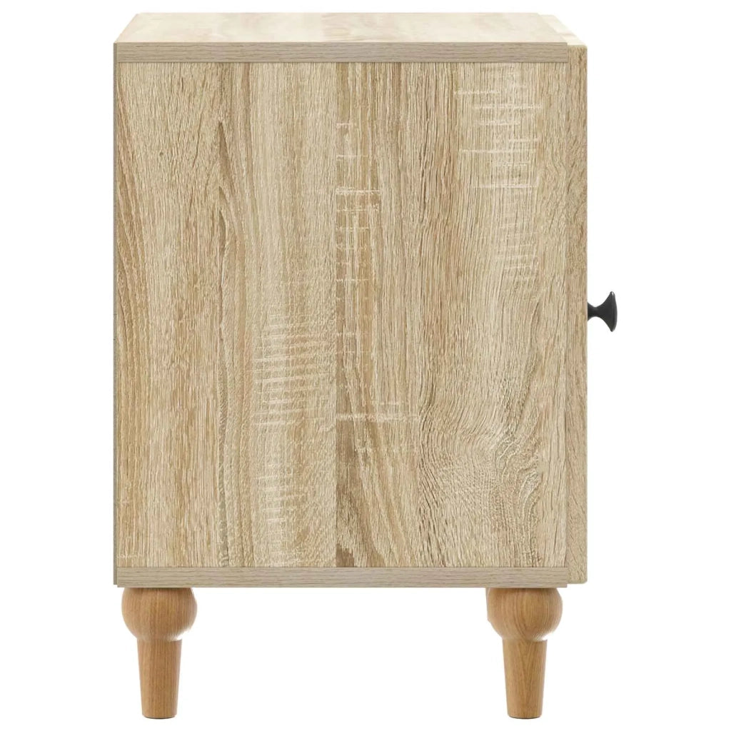Set di 2 Comodini | Armadio da Notte | Mobiletto da notte Rovere Sonoma 43 x 34,5 x 50 cm