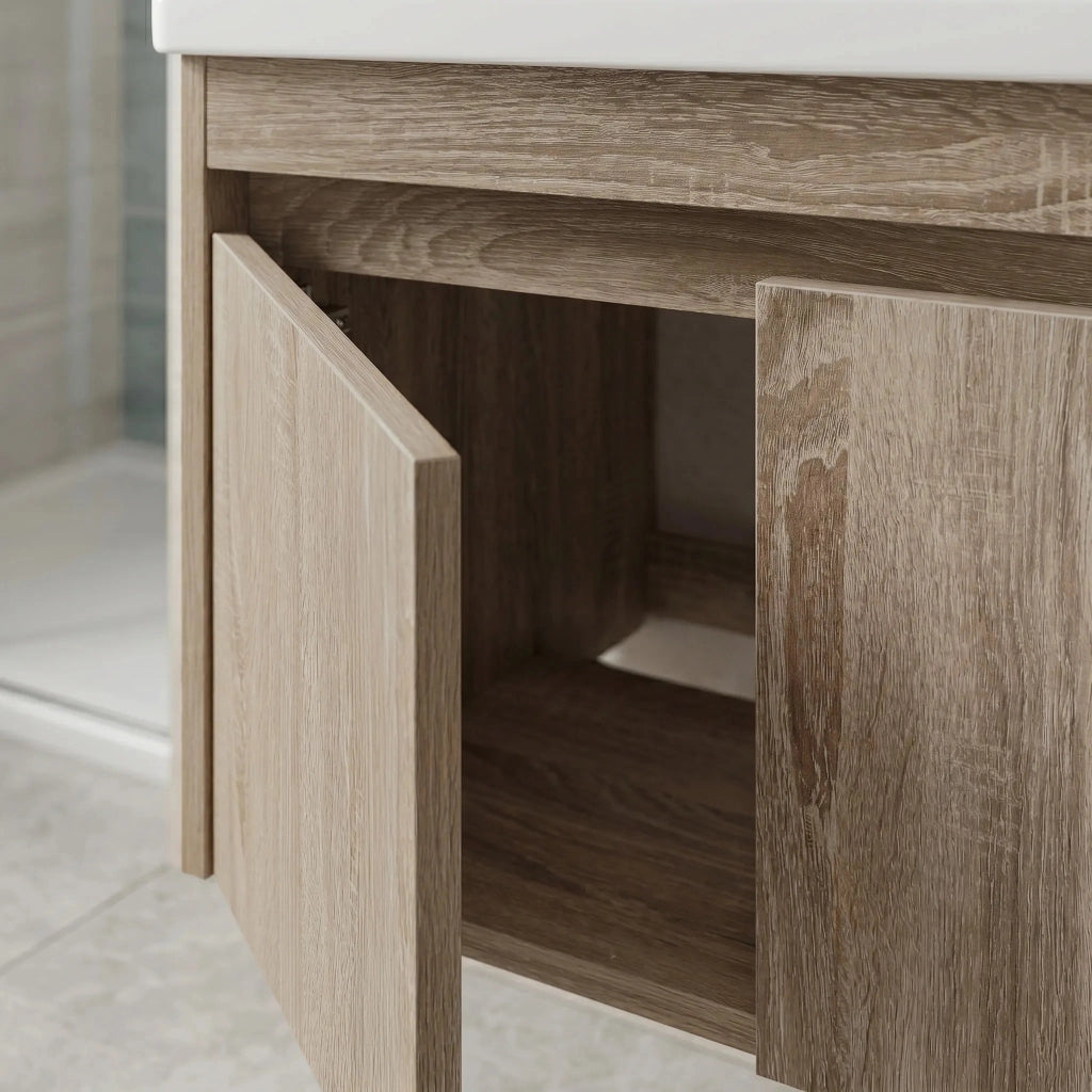 Set Di Mobili Da Bagno Con Lavabo Luno Db68-60 60cm