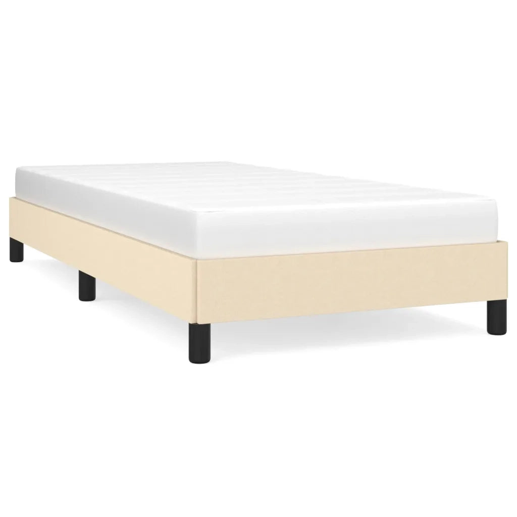 Giroletto senza Materasso Crema 90x190 cm in Tessuto 346685