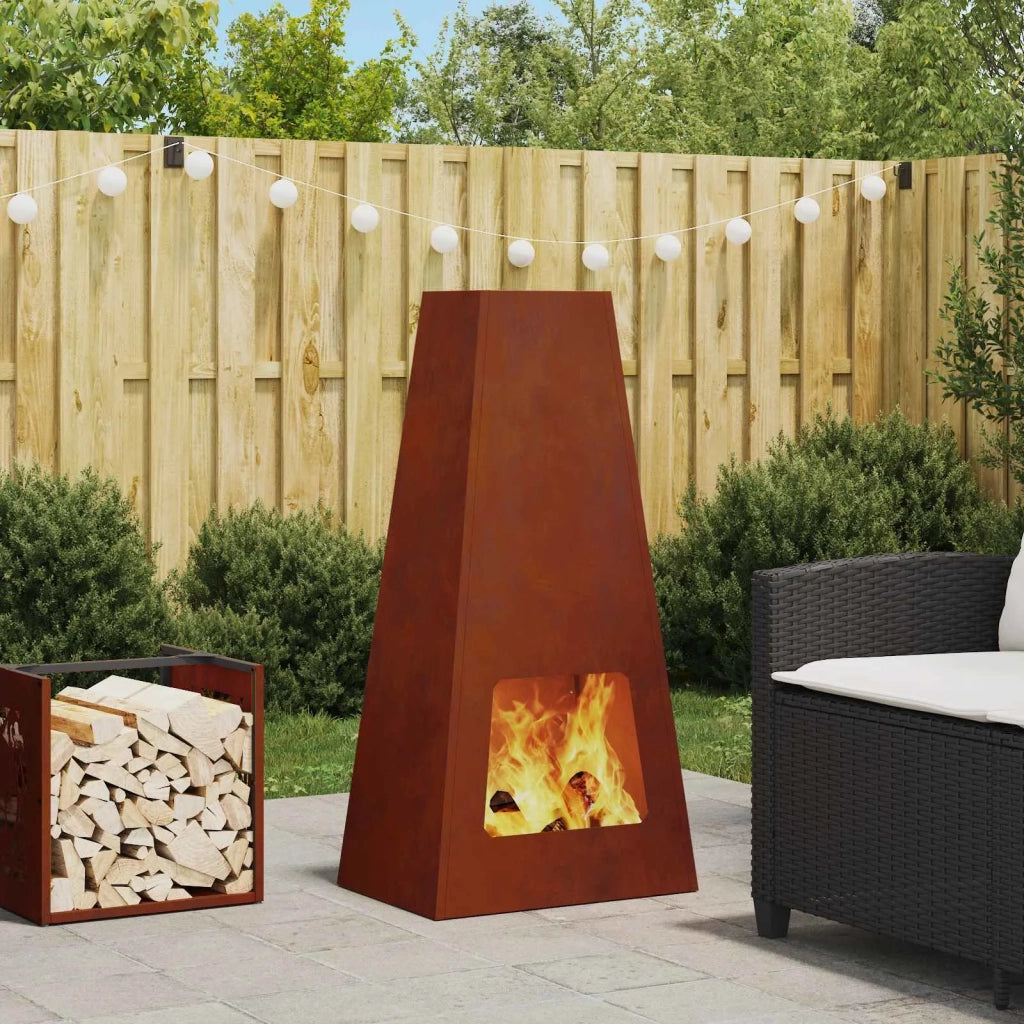 Focolare Marrone 50 x 35 x 100 cm CFW7828250
