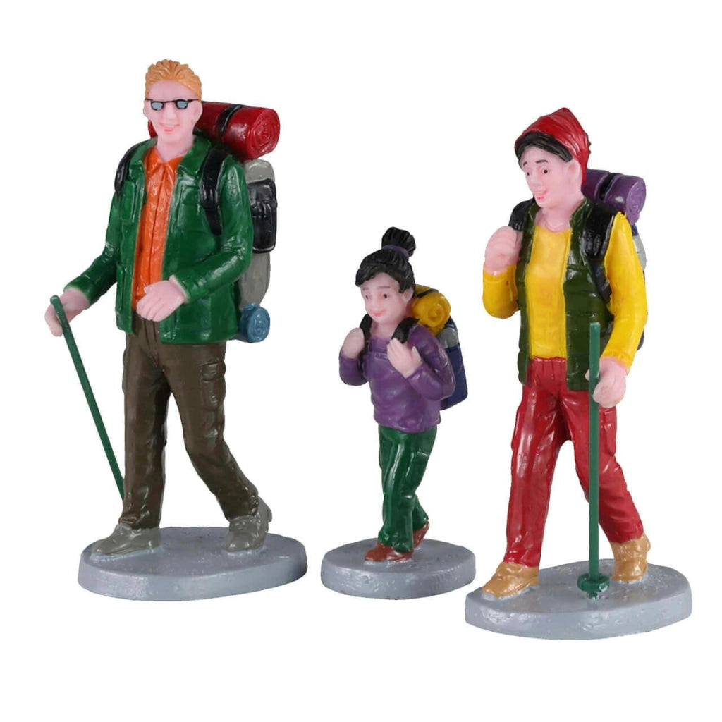 Passeggiata di famiglia in montagna 7 x 0 x 0 cm