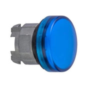 TESTA LAMPADA SPIA Ø22 GEMME LISCE BLU