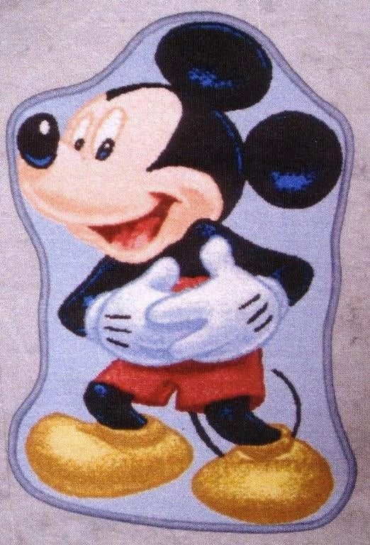 Tappeto camera mickey 50x75cm sagomato