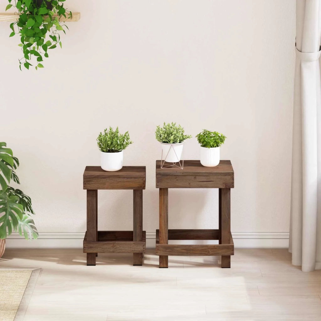 Supporto per piante | Sostegno per piante 2 pz Marrone 70 x 11 x 27 cm