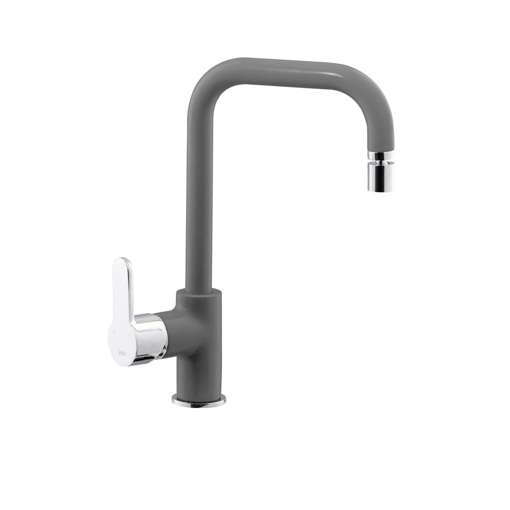 Miscelatore da cucina granito croma mat Lento