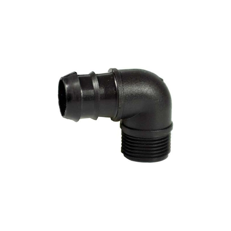 GOMITO FILETTATO MASCHIO BASSA PRESSIONE Ø mm 16x1/2 - 100 pezzi- IRRITEC