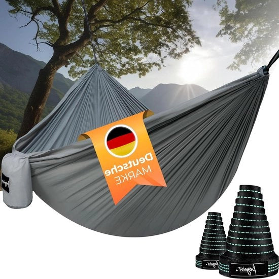Parachutezijde hangmat esterna per 2 persone con alta resistenza e leggerezza