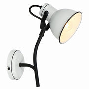 Applique Candellux Zumba 91-72122 nero/bianco 40W E14
