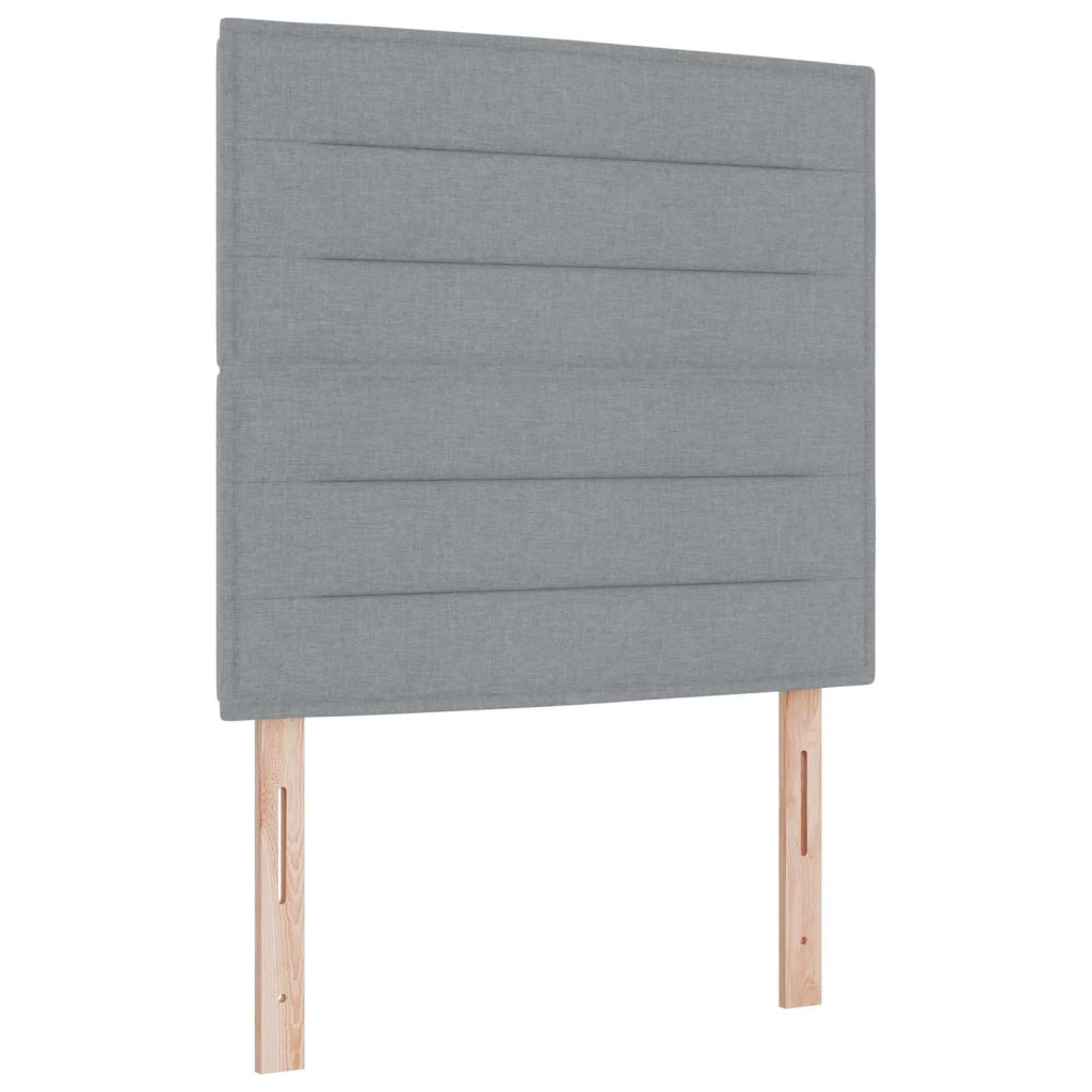 Letto con contenitore LED e materasso Grigio Chiaro 3459873
