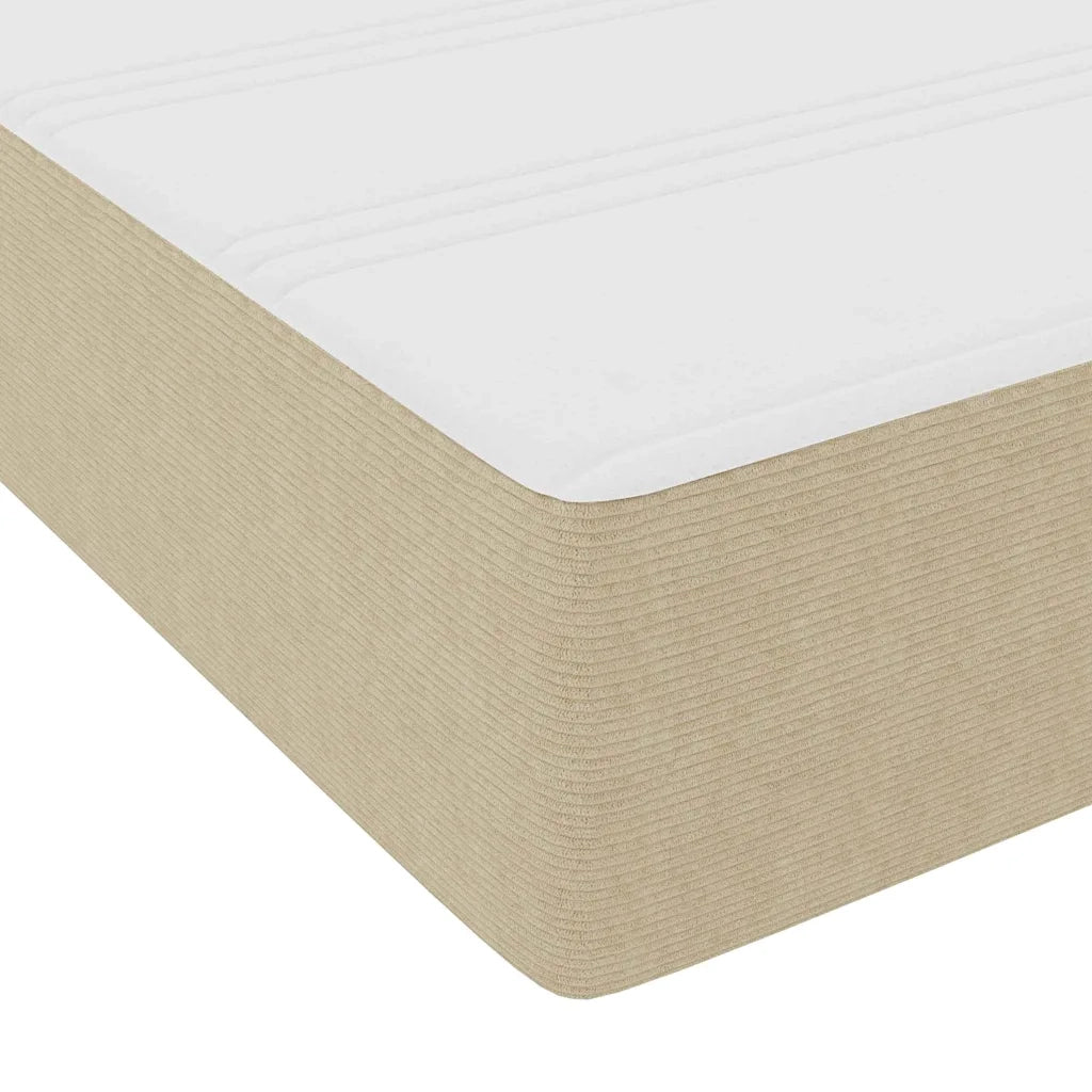 Struttura del letto-Giroletto Grigio Verde Chiaro 100 x 200 cm Tessuto