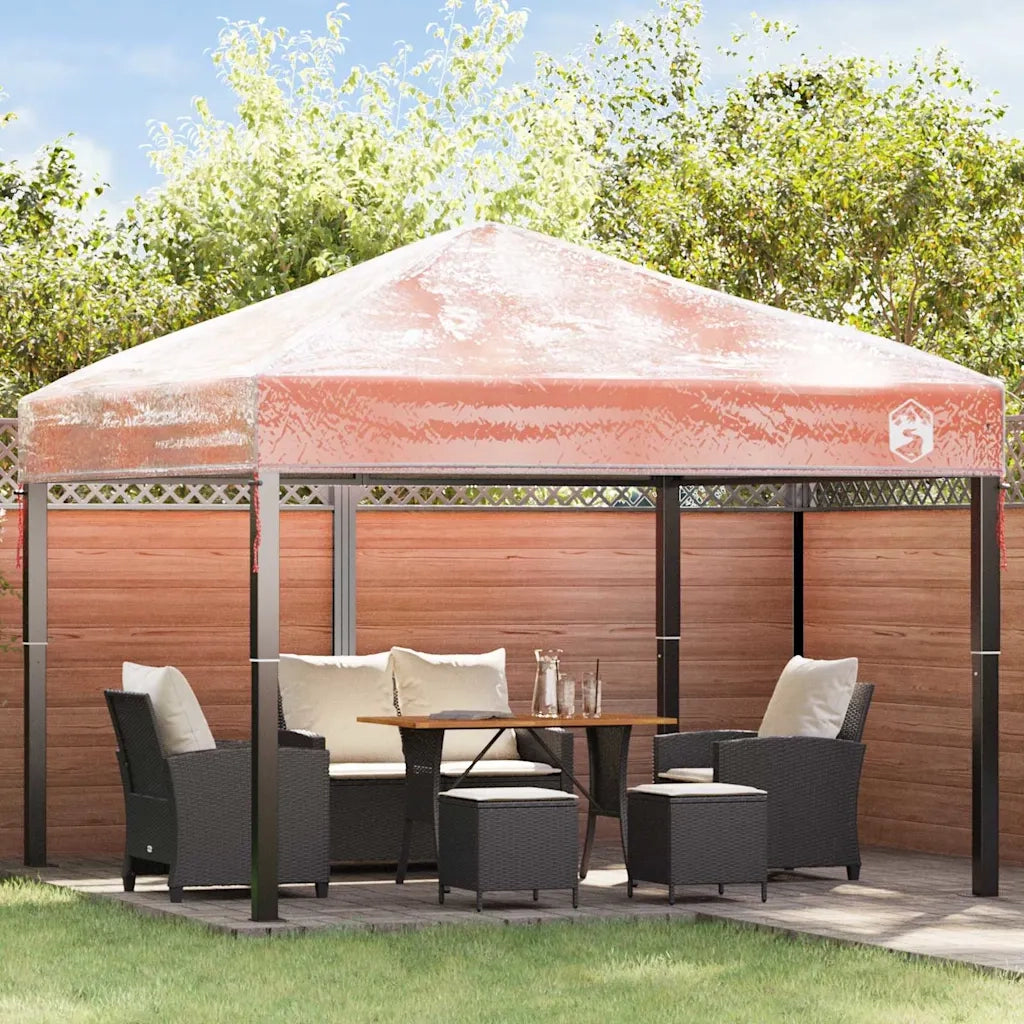 Sostituzione Copertura Gazebo Trasparente 300 x 300 x 26 cm PVC CFW8234608
