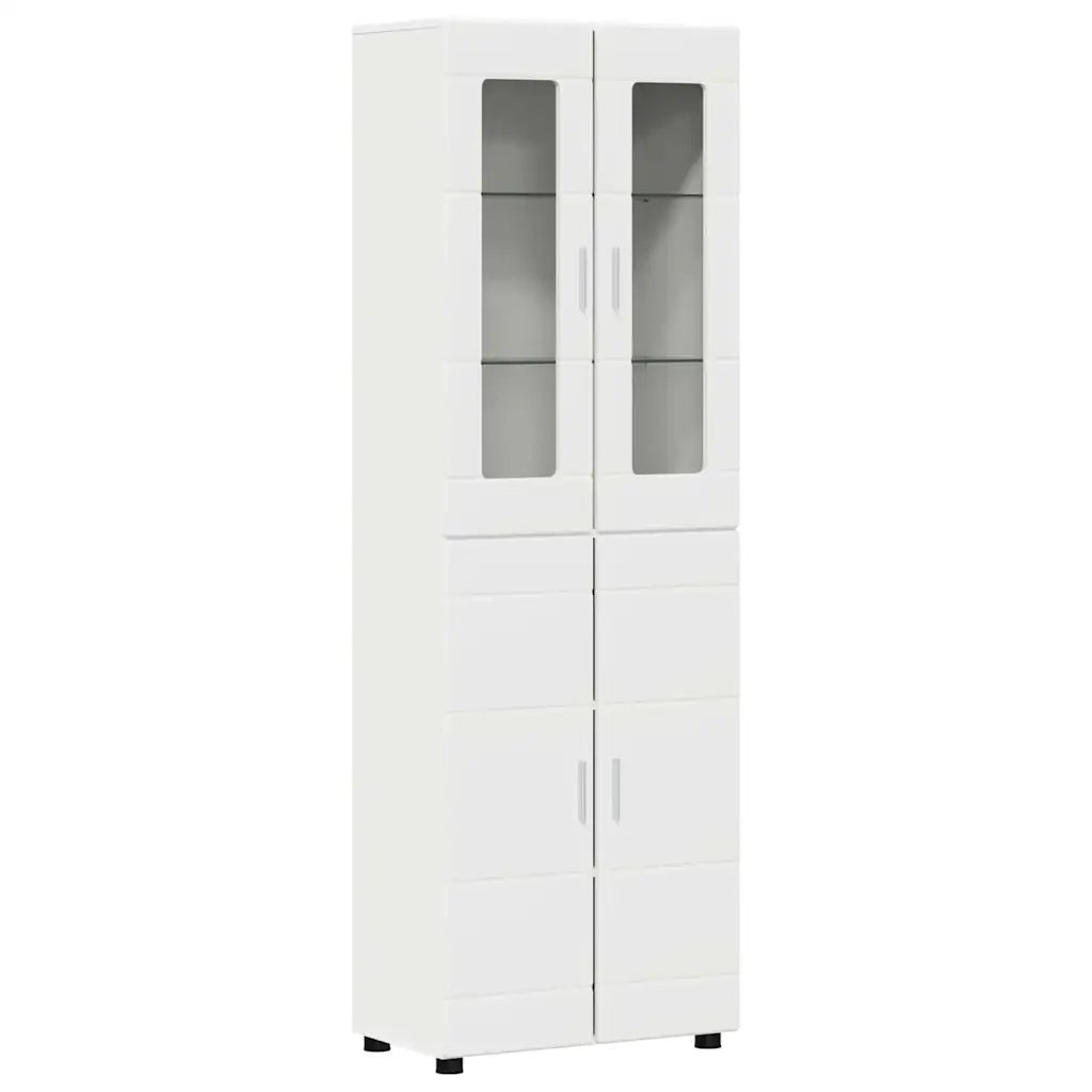 Set mobile TV con porta FLORIN 3 pcs Bianco Legno multistrato 3397974