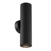 Maytoni applique moderna Artisan 2 luci GU10 nero alluminio