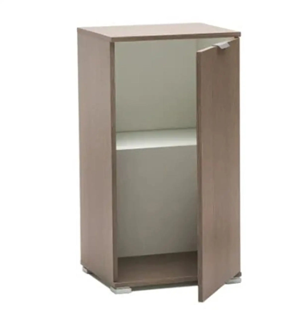 Base un'anta rovere grigio già montato L45 H85 P38
