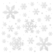 Sticker per Ramo per Natale 162 Unità - Sticker Statisch - Rimovibile - Impronta Acqua - Ambientale - Decorazione per Finestre - Decorazione per Finestre