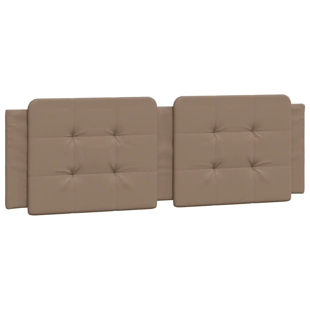 Letto matrimoniale | Letto per adulti | Giroletto senza Materasso Zadar Cappuccino 160x200 cm in Similpelle