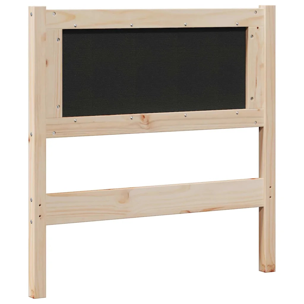 Testiera | Testata imbottita con Testiera | Testata Marrone 75 cm Pino massello