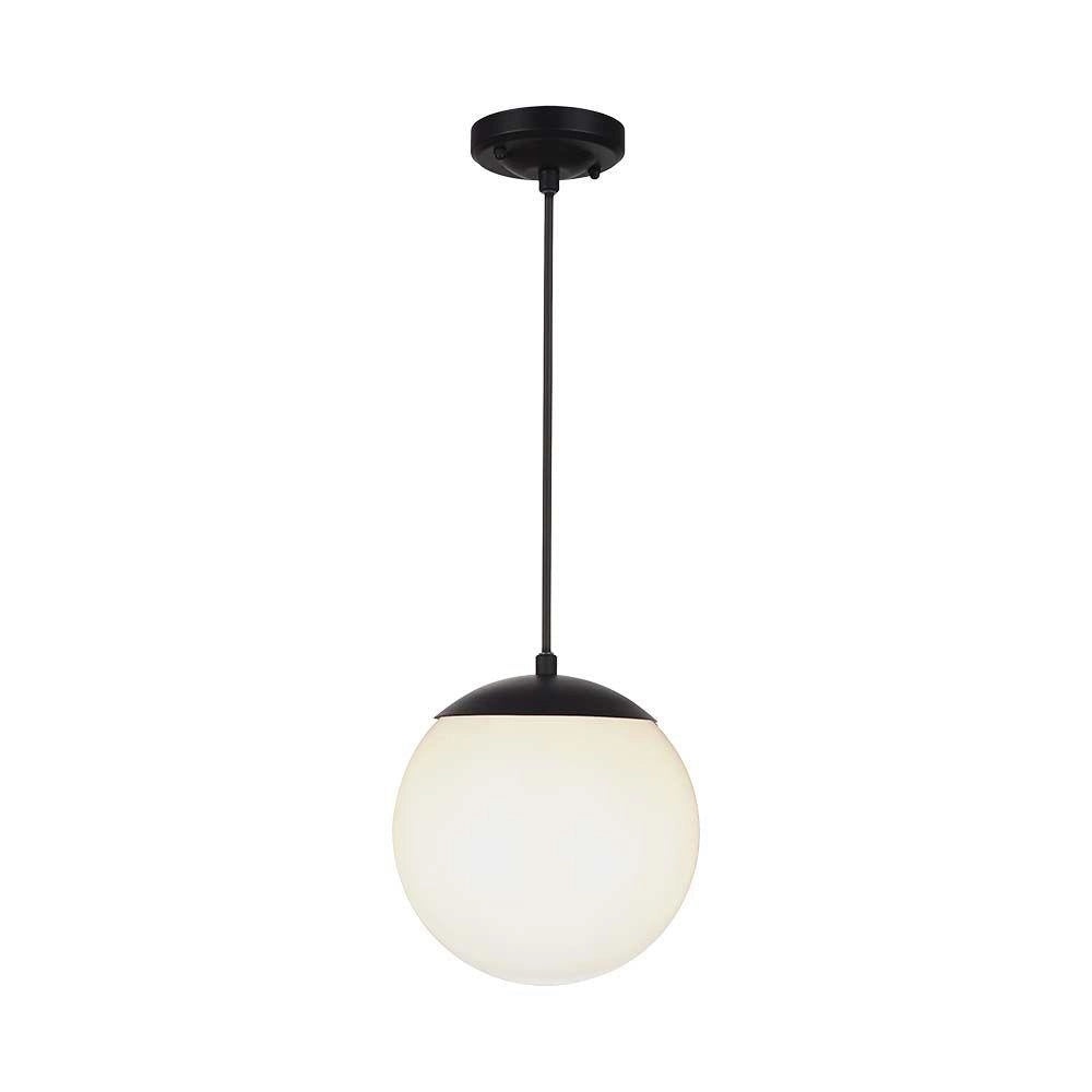 Lampada esterna a sospensione sfera bianca E27 IP44