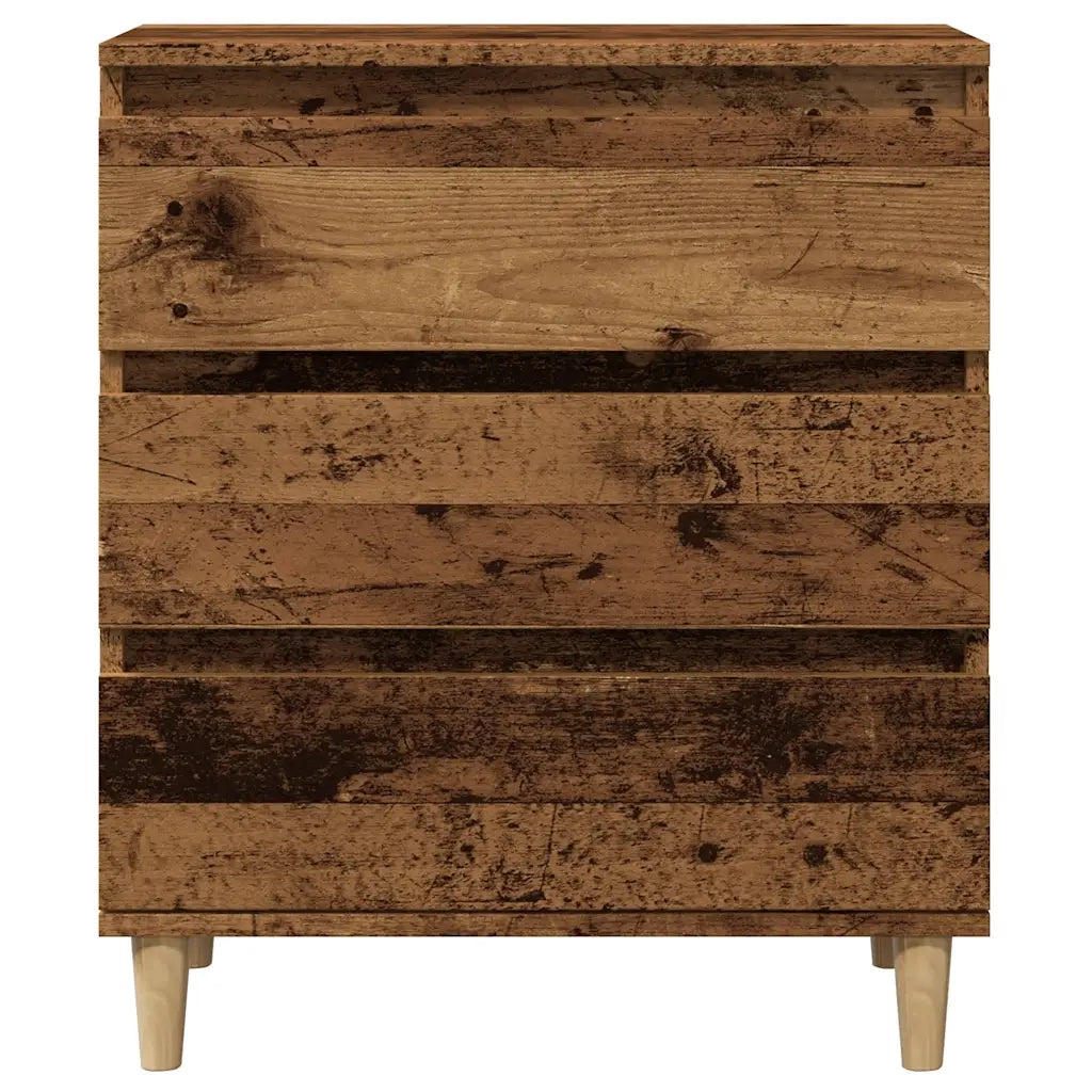 Credenza Legno Vecchio 60x35x70 cm in Legno Multistrato 856480