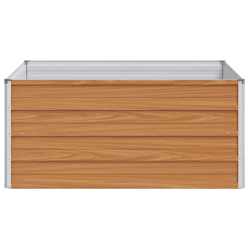 Letto rialzato da giardino Marrone Chiaro 100 x 100 x 45 cm 42017324