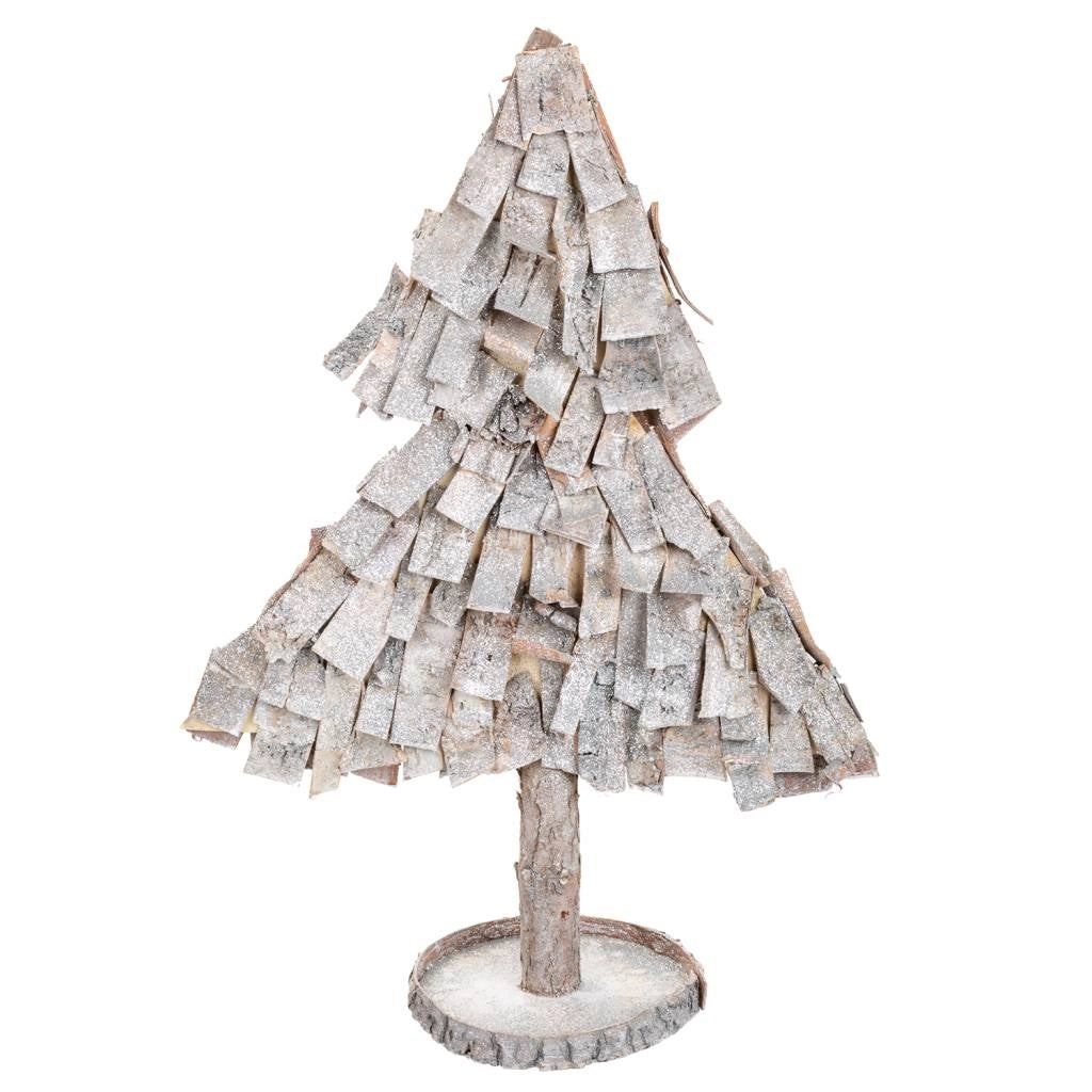 Albero decorativo plissettato 17x56h