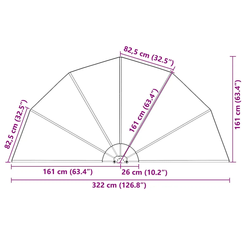 Tenda Laterale per Terrazza Pieghevole Grigio 160 cm 44575
