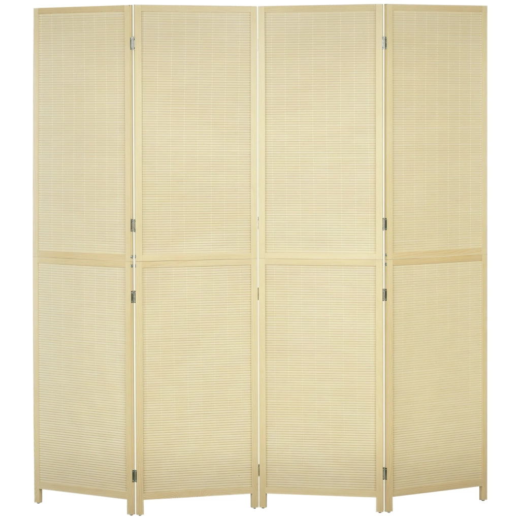 Paravento Pieghevole a 4 Ante ¨C Minimal ¨C Bamb¨´ Rattan 180x180x1.6 cm
