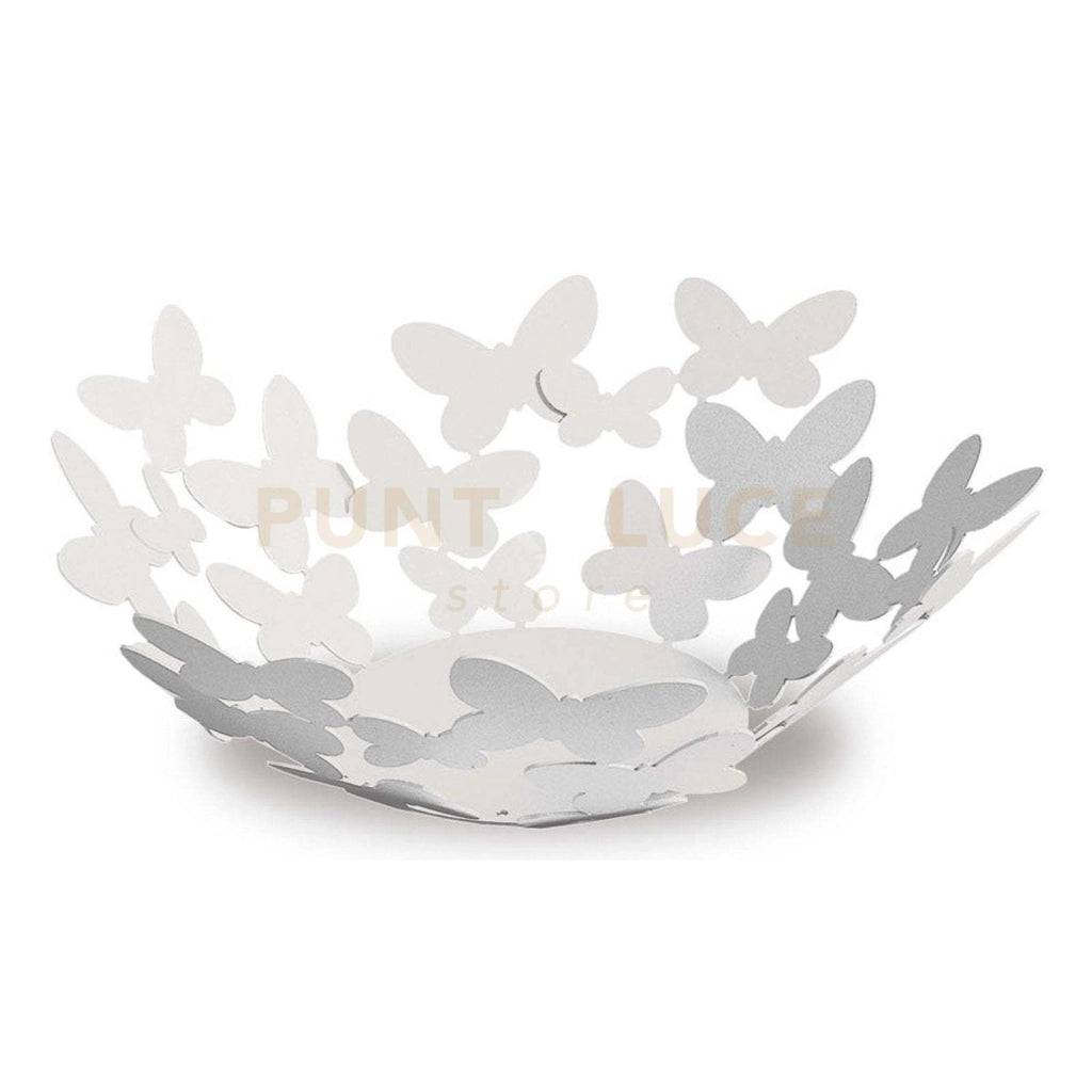 Centro tavola moderno grande con farfalle Butterfly Bianco
