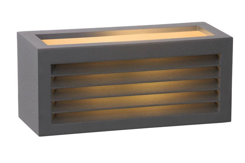 Applique esterna Lucide DIMO E27 IP54 in alluminio