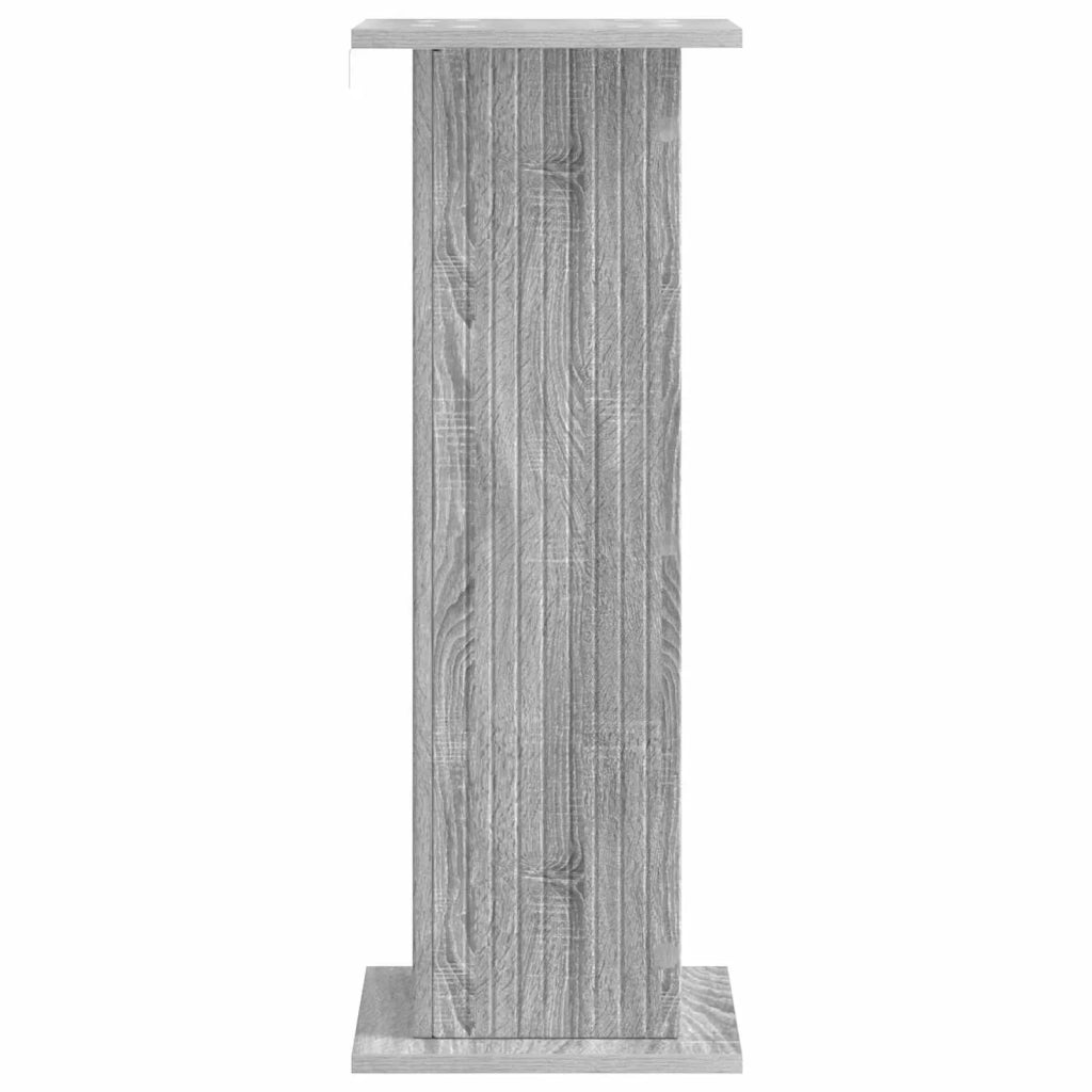 Supporto per piante | Sostegno per piante Grigio Sonoma 30,5 x 30 x 80,5 cm