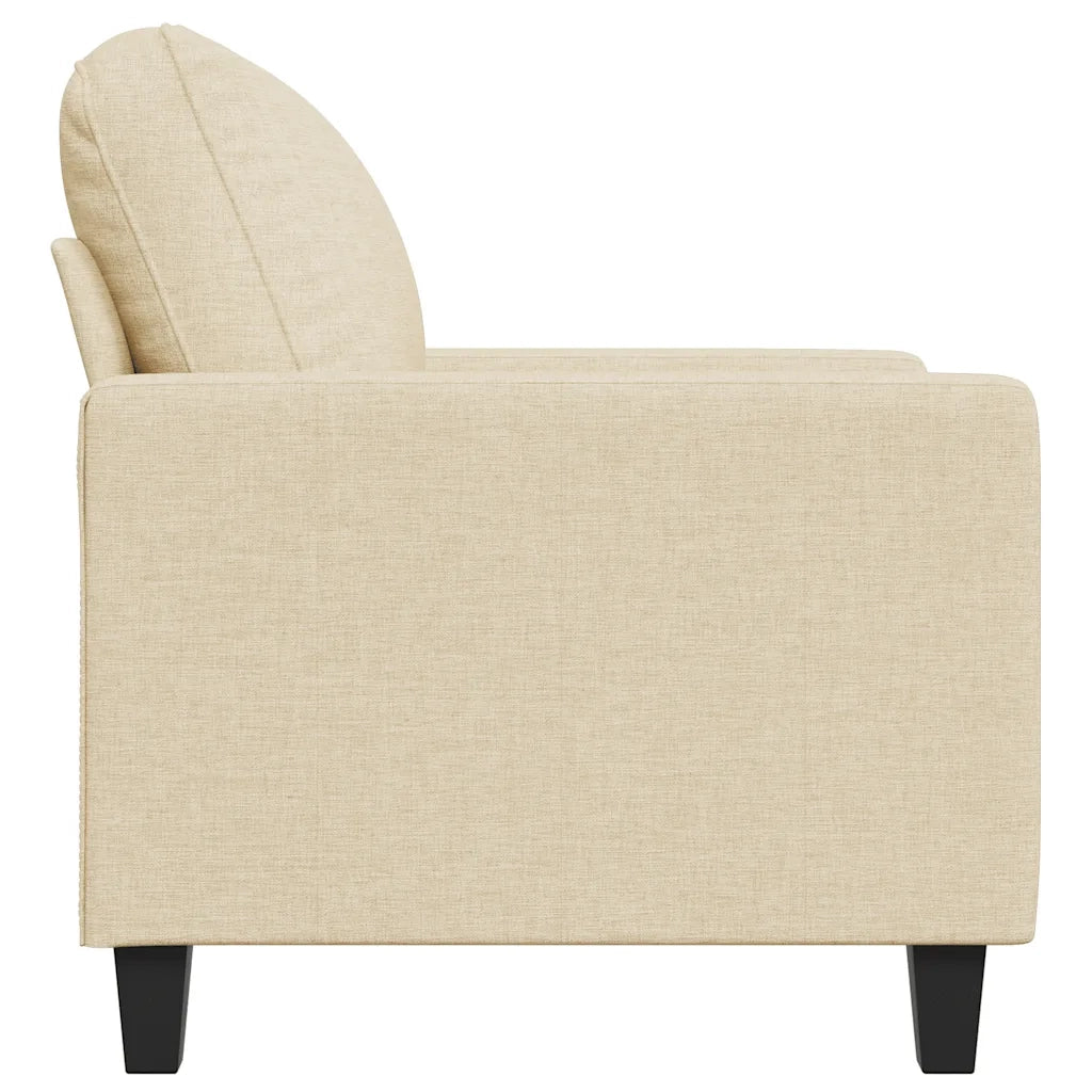 Poltrona | Sedia Relax Crema 60 cm in Tessuto