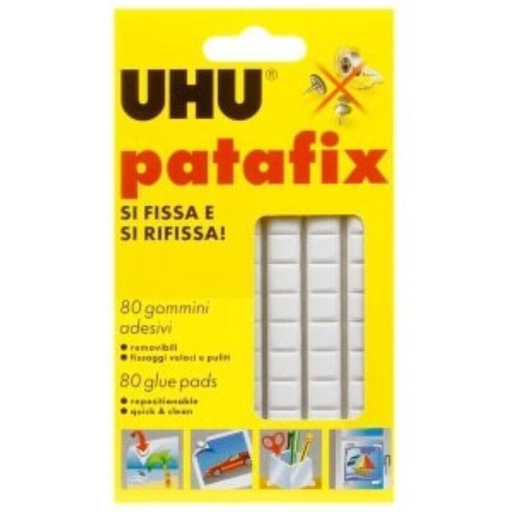 Uhu Patafix Bianco 80 Gommini Adesivi - Uhu Bostik