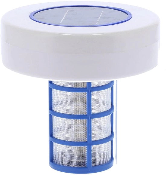 Purificatore di acqua per piscine alimentato da energia solare - Pulitore chimico-free per piscine - Sostenibile - Trattamento dell'acqua - Ambientalmente compatibile - Installazione semplice