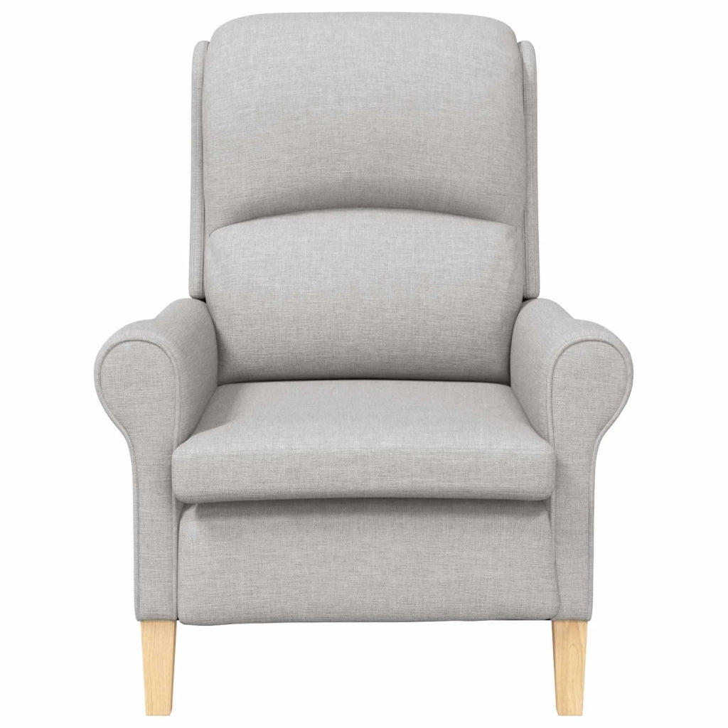 Poltrona | Sedia Relax Grigio nuvola Tessuto