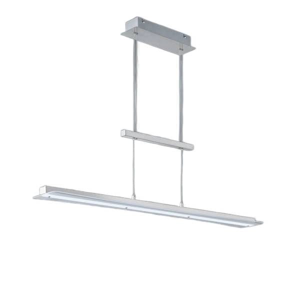 Lampada a sospensione LED RL Smash cromata 100 cm
