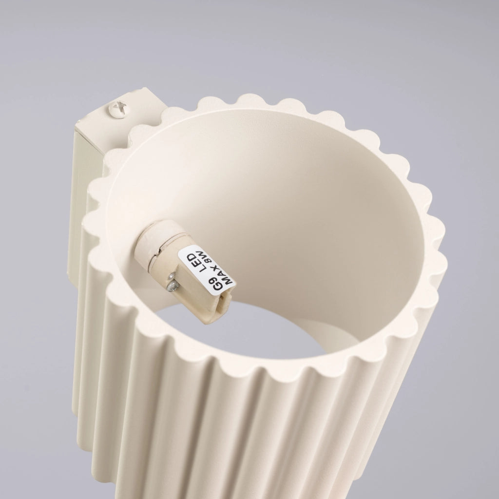 Lampada da parete AURA beige G9