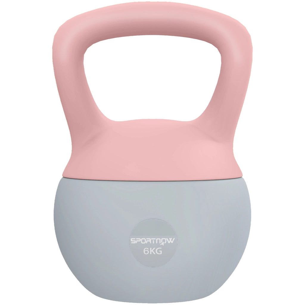Kettlebell 6 kg ¨C zephmum ¨C 19x19x28 cm Rosa