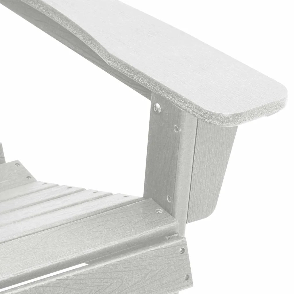 Sedia Adirondack Bianco 82 x 74 x 92 cm HDPE 42006629